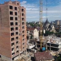 Хід будівництва ЖК по вул. Незалежності у липні 